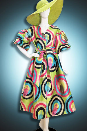 Open image in slideshow, *Restocked Rainbow Make A Statement Duster Dress
