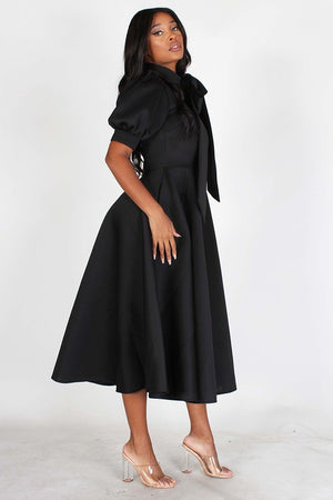 Black Scuba Dress